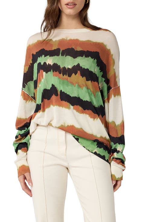 Royce Abstract Oversize Sweater