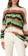 Diane von Furstenberg Royce Abstract Oversize Sweater