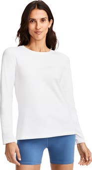 Jockey Women's Organic Cotton Stretch Long Sleeve Tee