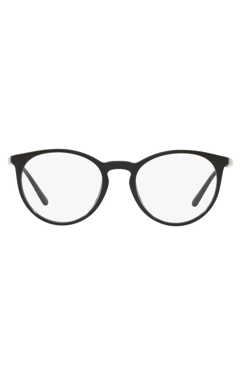 Polo Ralph Lauren 49mm Round Optical Glasses, Main, color, 