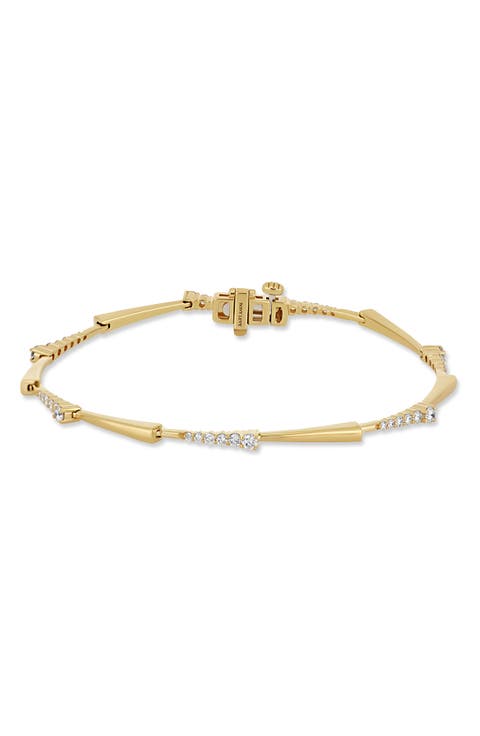 Audrey Diamond Tennis Bracelet