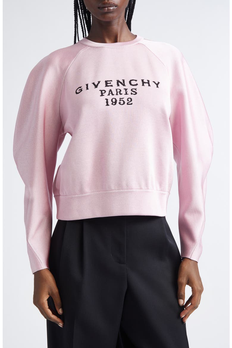 Paris 1952 Crewneck Sweater, Main, color, LIGHT PINK