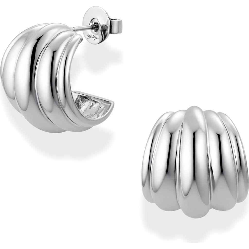 MOD AND JO Colbie Hoop Earrings in Silver  product
