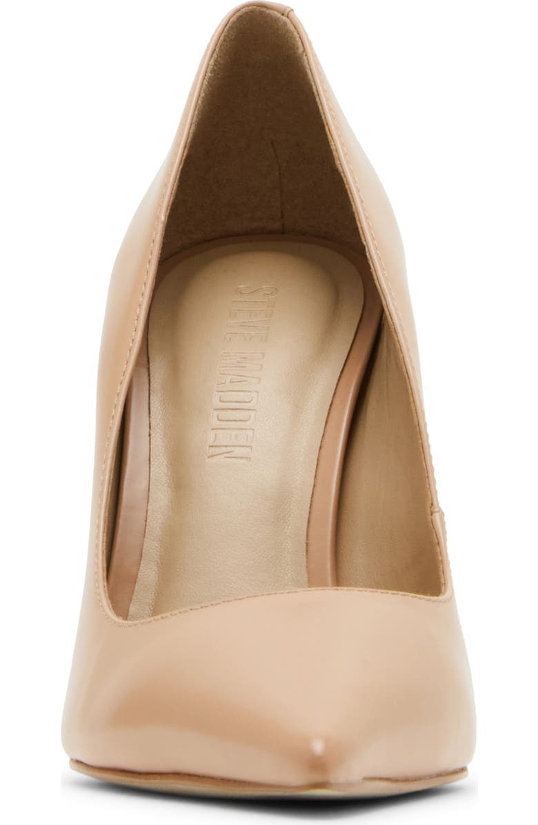 Steve Madden Noir Pointed Toe Pump, Alternate, color, Tan Leather