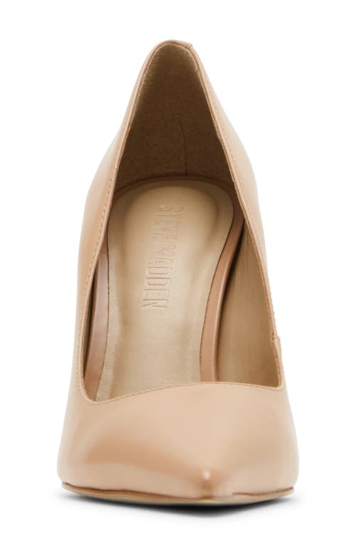 STEVE MADDEN STEVE MADDEN NOIR POINTED TOE PUMP