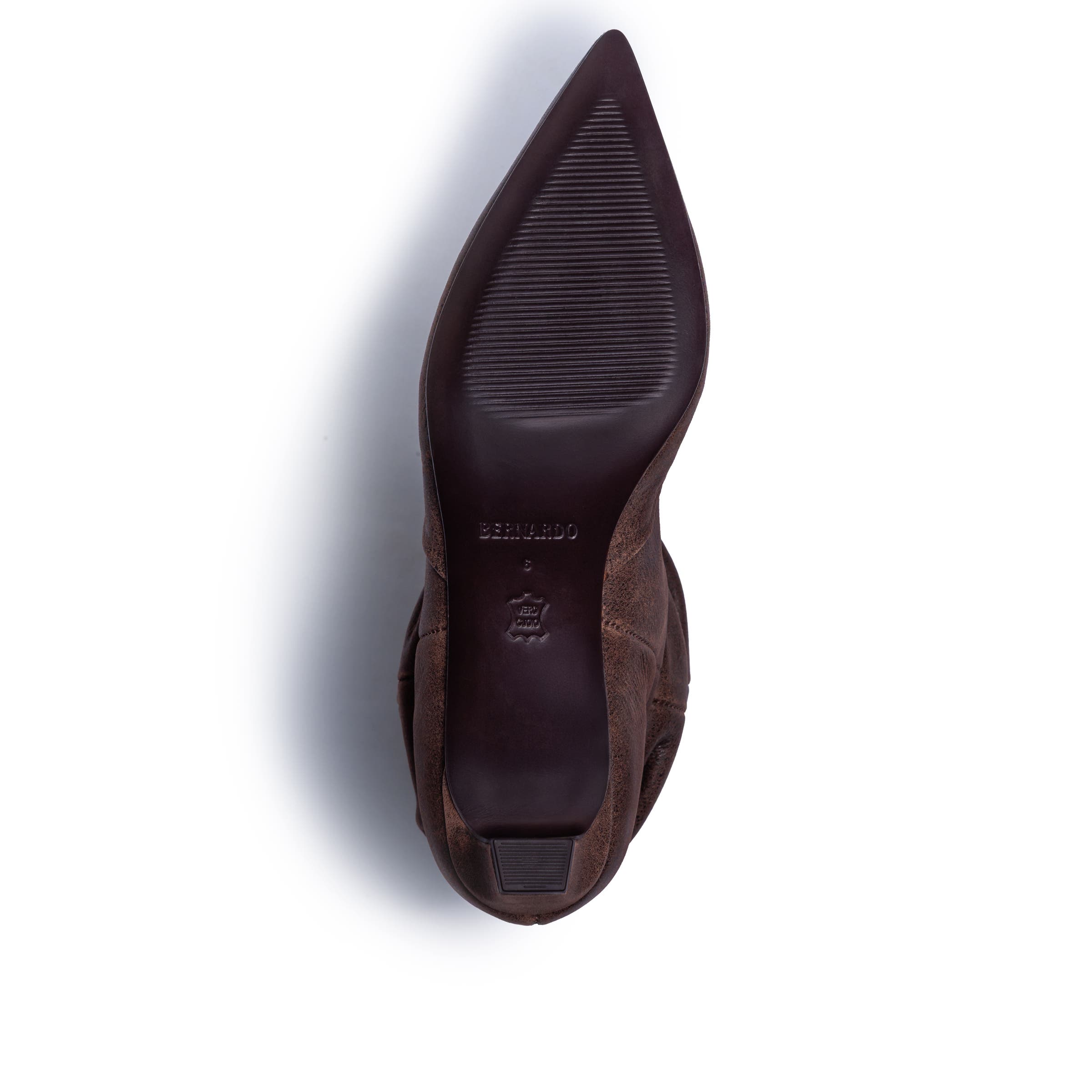 Etta Slouch Bootie, Alternate, color, DARK CHOCOLATE