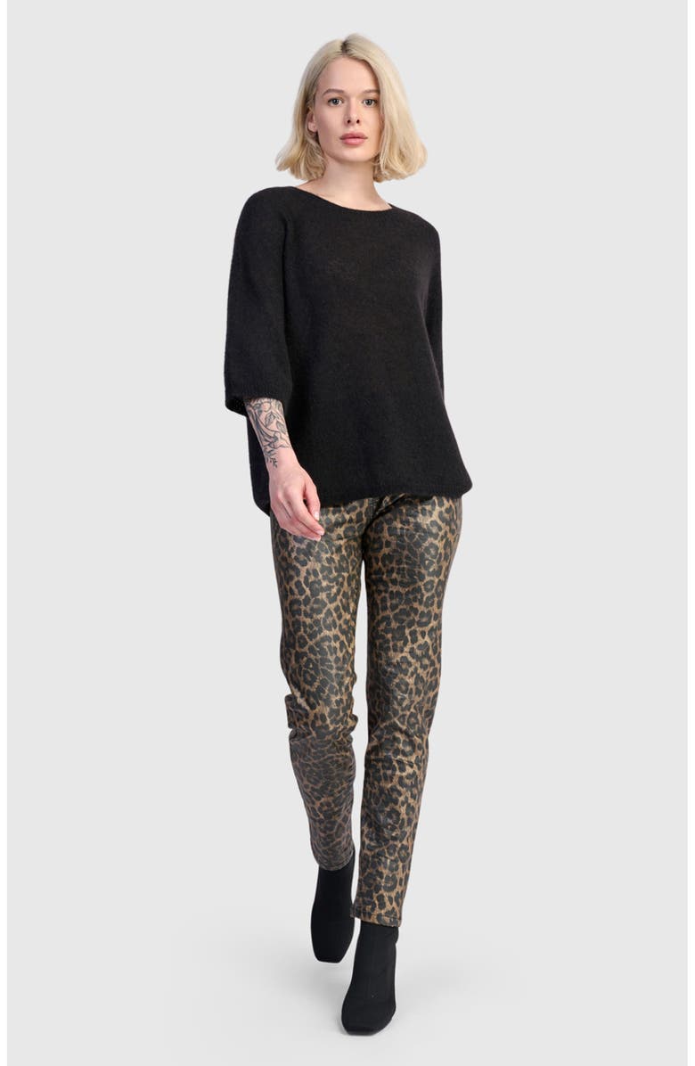Alembika Fierce Iconic Stretch Jeans, Alternate, color, Leopard