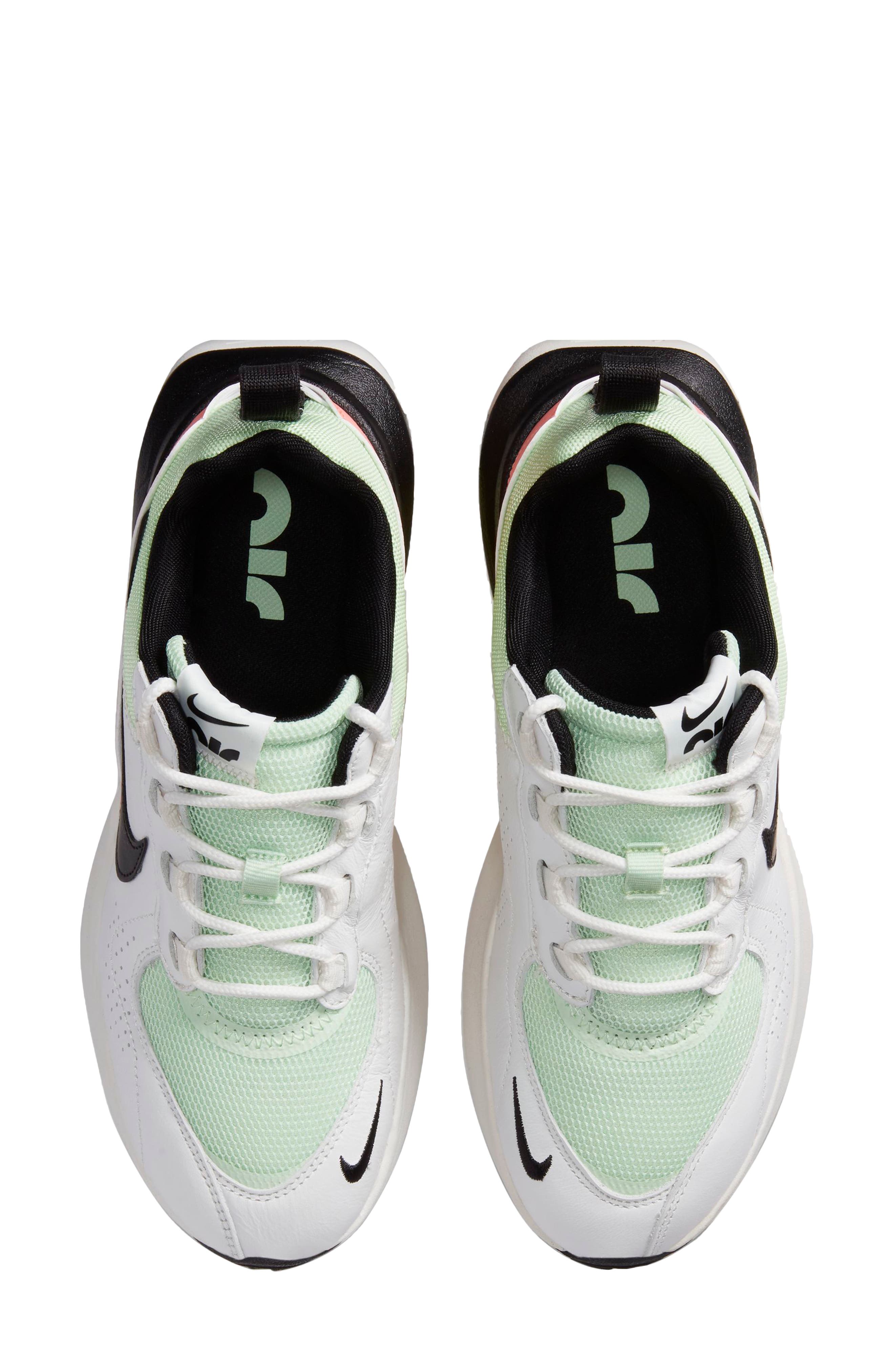 Air Max Verona Sneaker, Alternate, color, WHITE/ BLACK/ VAPOR GREEN