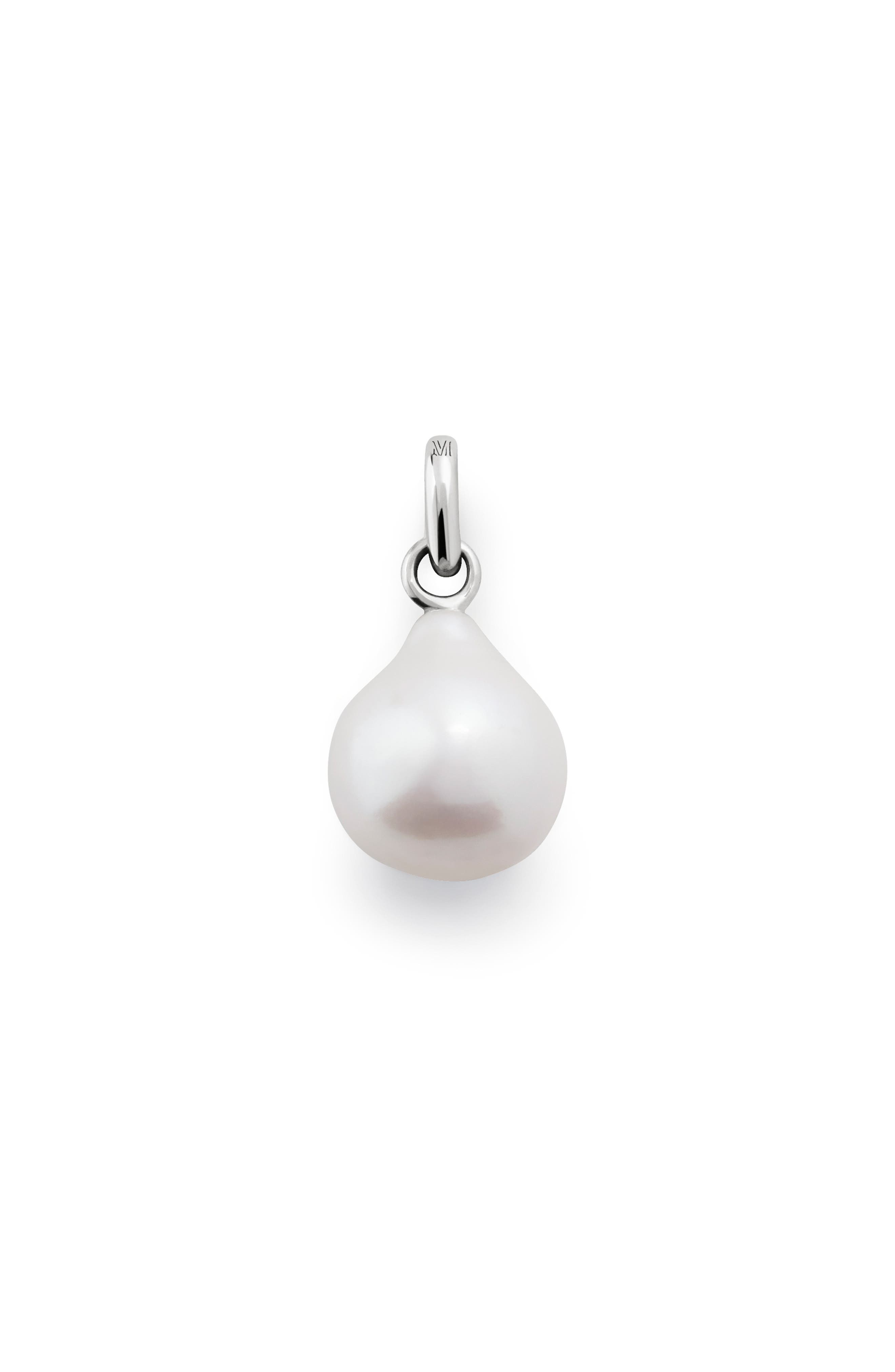 selected STERLING SILVER / PEARL