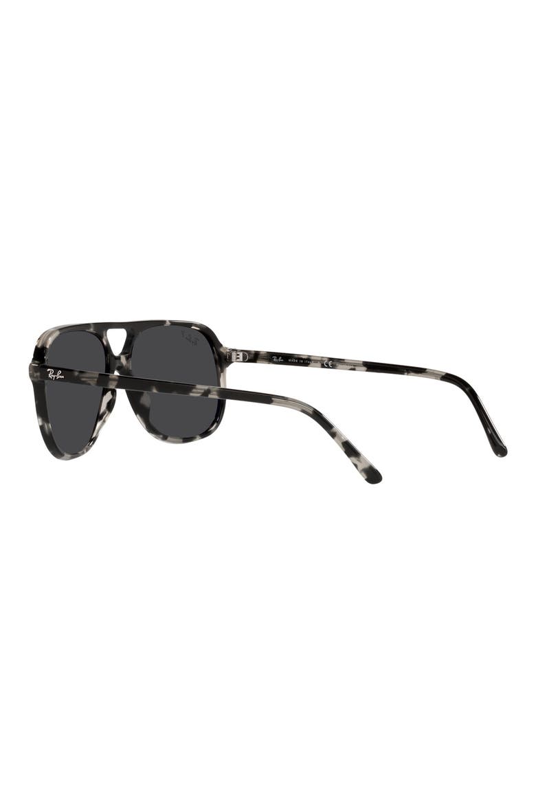 60mm Square Polarized Sunglasses, Alternate, color, GREY HAVANA/ POLAR BLACK
