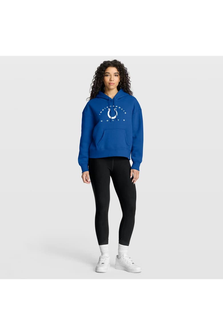 Women's Fanatics Royal Indianapolis Colts Eligible Receiver Legacy Pullover Hoodie, Alternate, color, Royal
