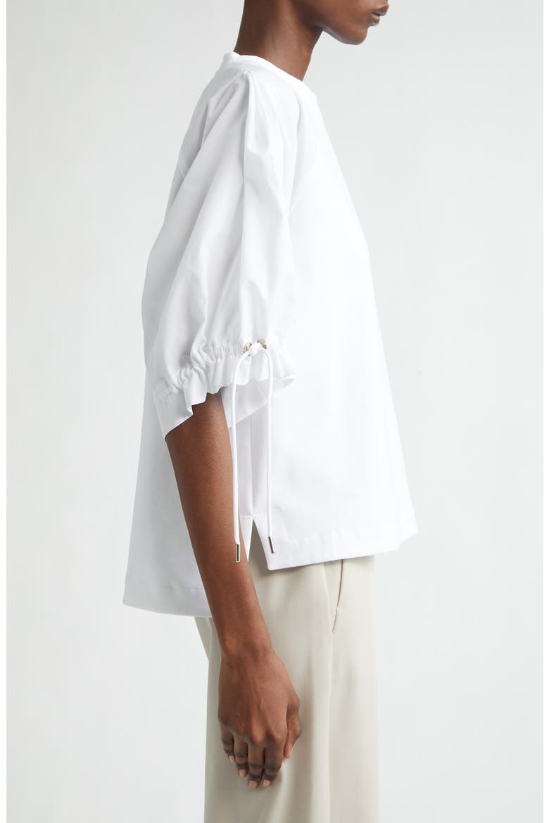 West Poplin & Jersey Top, Alternate, color, OPTICAL WHITE