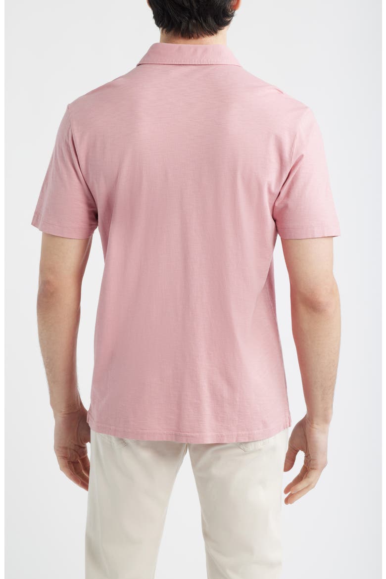 Crown Crafted Journeyman Pima Cotton Polo, Alternate, color, ROSE QUARTZ