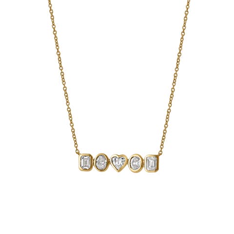 Cassira 14K Gold Lab Grown Diamond Necklace - 1.5 Ct