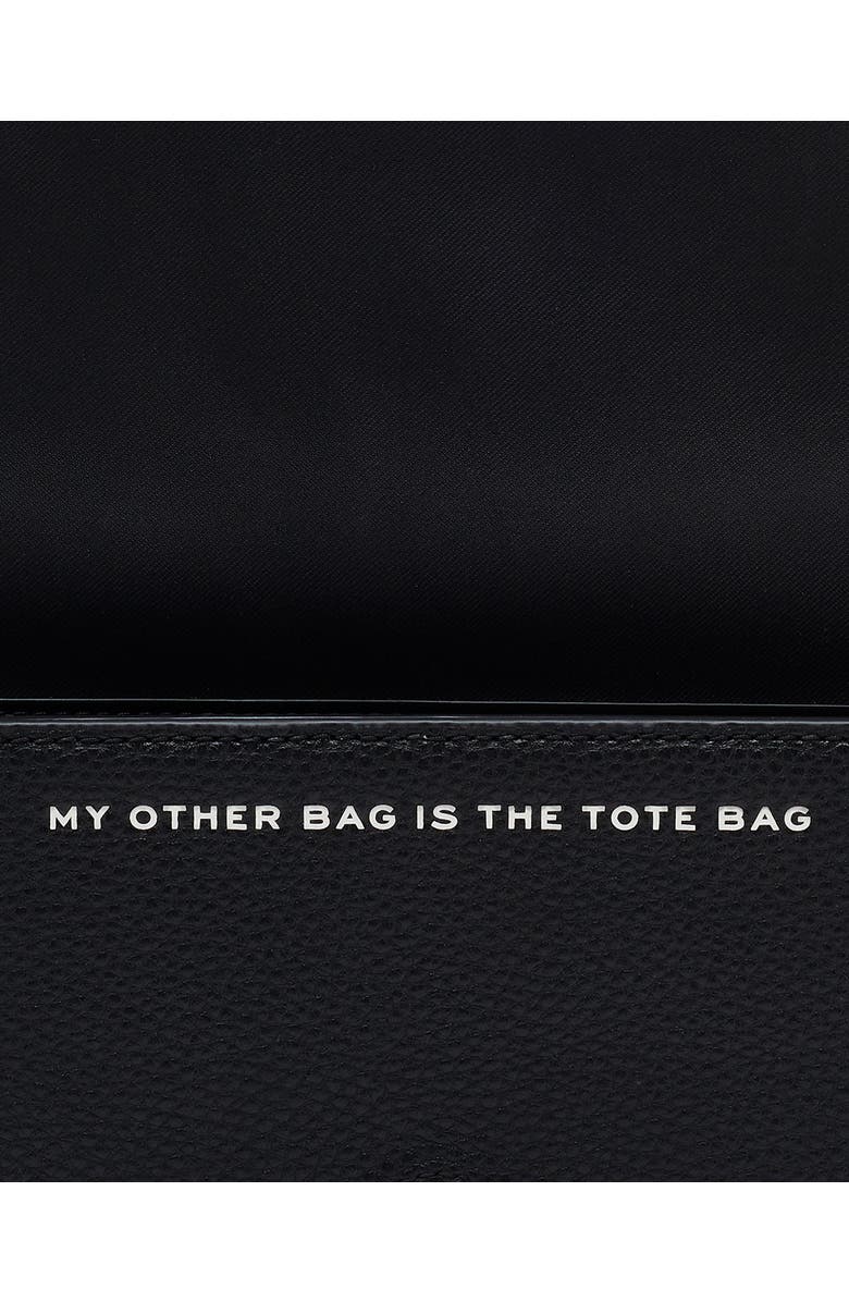 Marc Jacobs The Mini Leather Crossbody Bag, Alternate, color, Black Multi