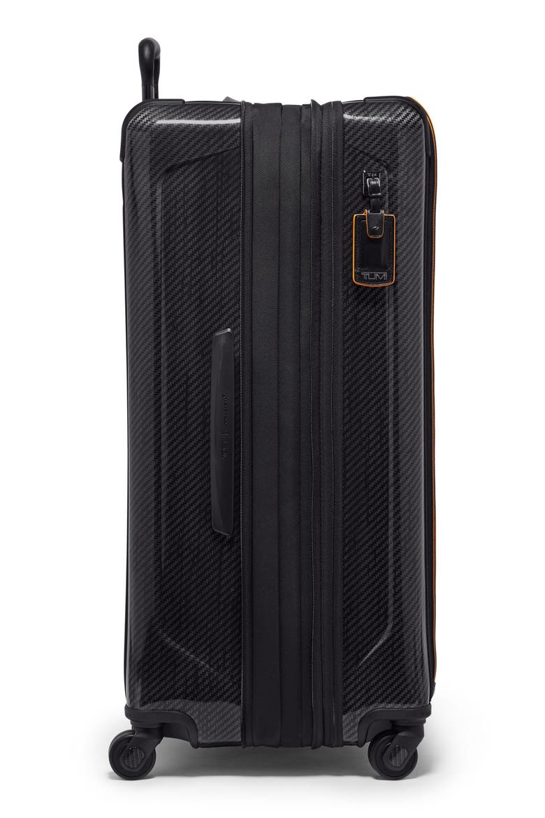 Mclaren Aero Large Front Pocket Expandable Checked Luggage, Alternate, color, BLACK