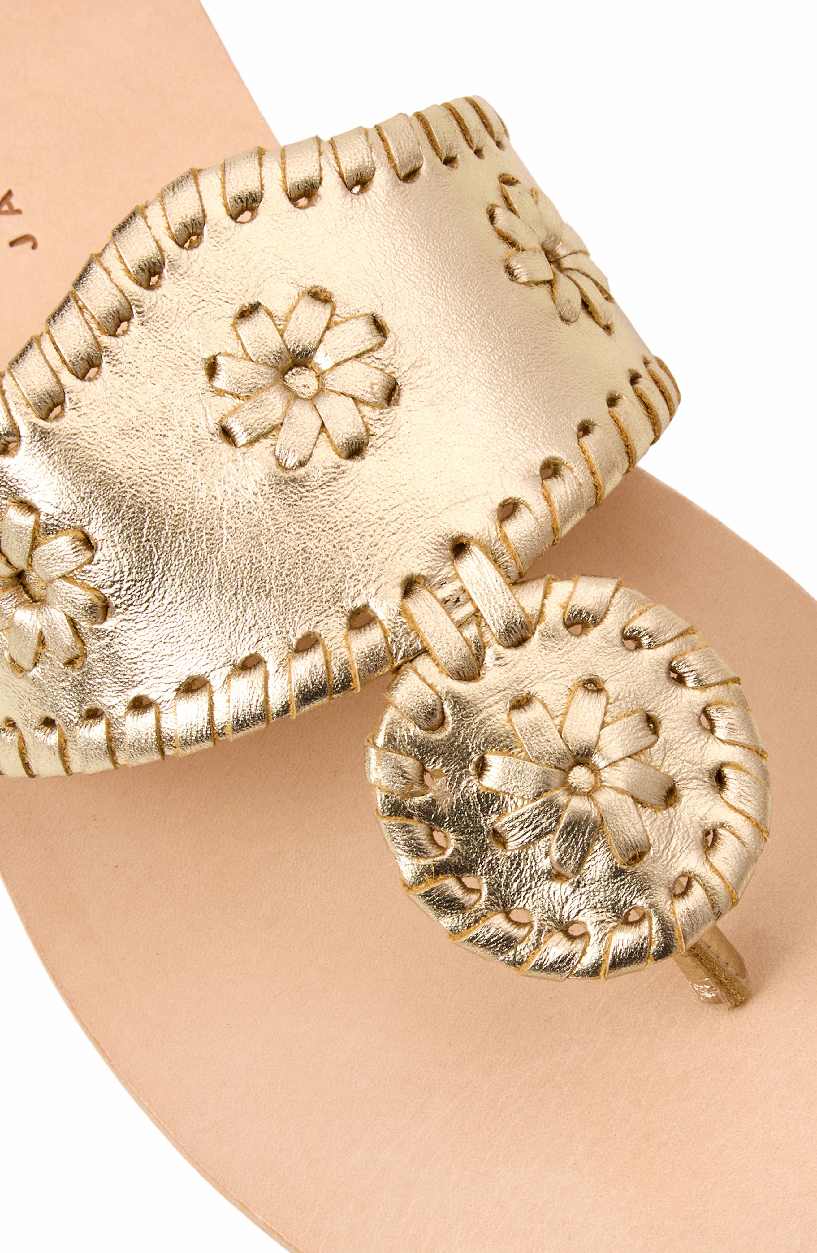 Boating Jacks Sandal, Alternate, color, PLATINUM