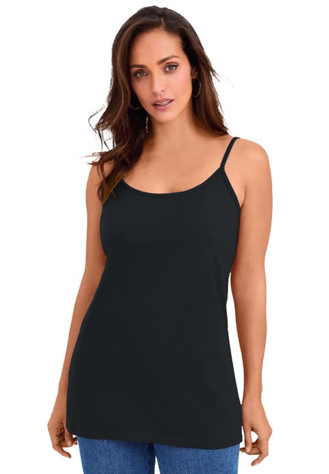 Stretch Cotton Cami (Plus Available)