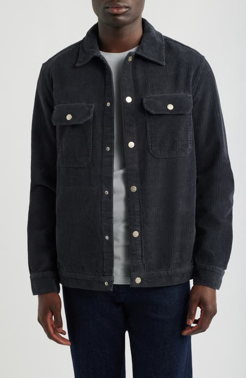 Corduroy Snap-Up Shirt