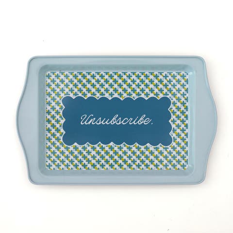 Witty Sayings Metal Trinket Trays