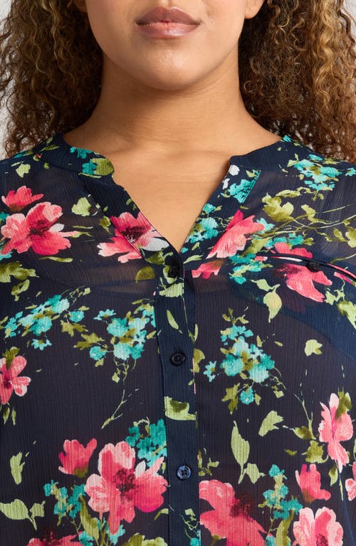 KUT FROM THE KLOTH KUT FROM THE KLOTH JASMINE ROLL SLEEVE TOP 