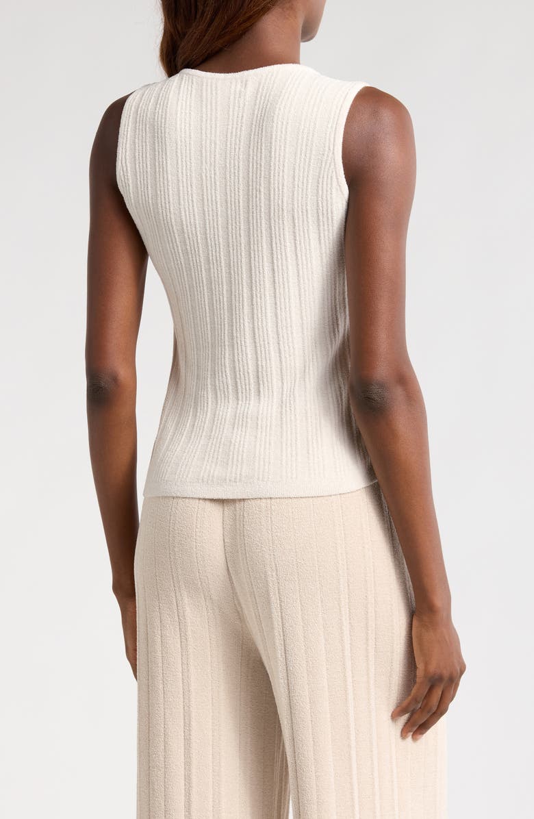 Barefoot Dreams<sup>®</sup> CozyChic Ultra Lite<sup>®</sup> Rib V-Neck Tank, Alternate, color, Sand Dune