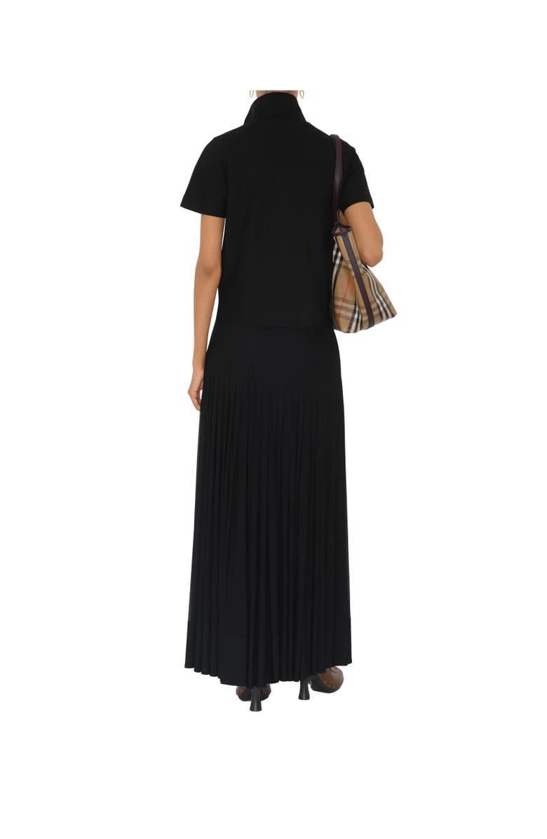 Burberry Cotton Polo Shirt, Alternate, color, Black