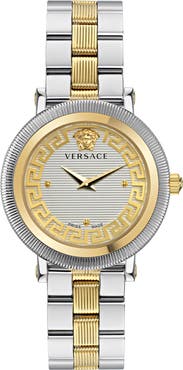 Versace Greca Flourish Bracelet Watch, 35mm