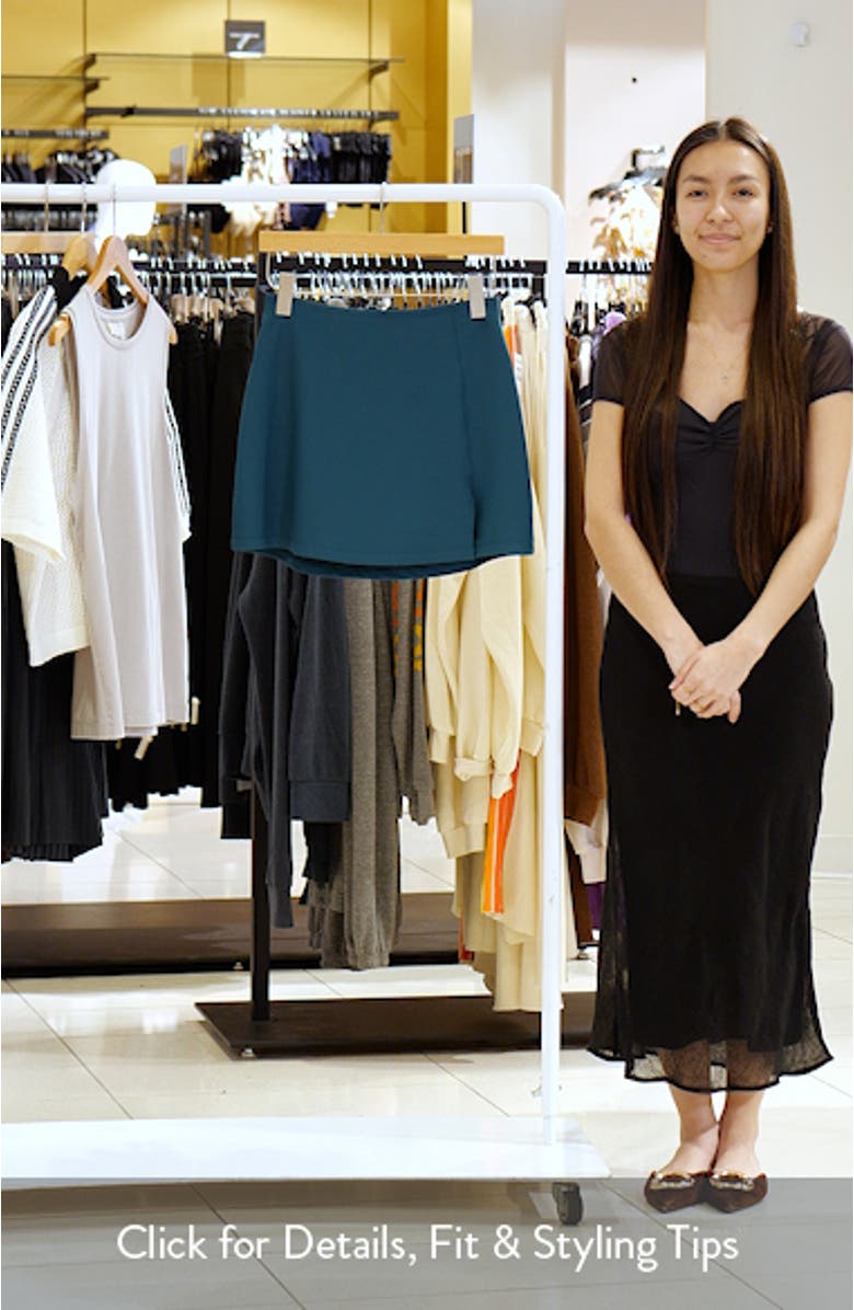 Move Knit Rib Miniskort, sales video thumbnail