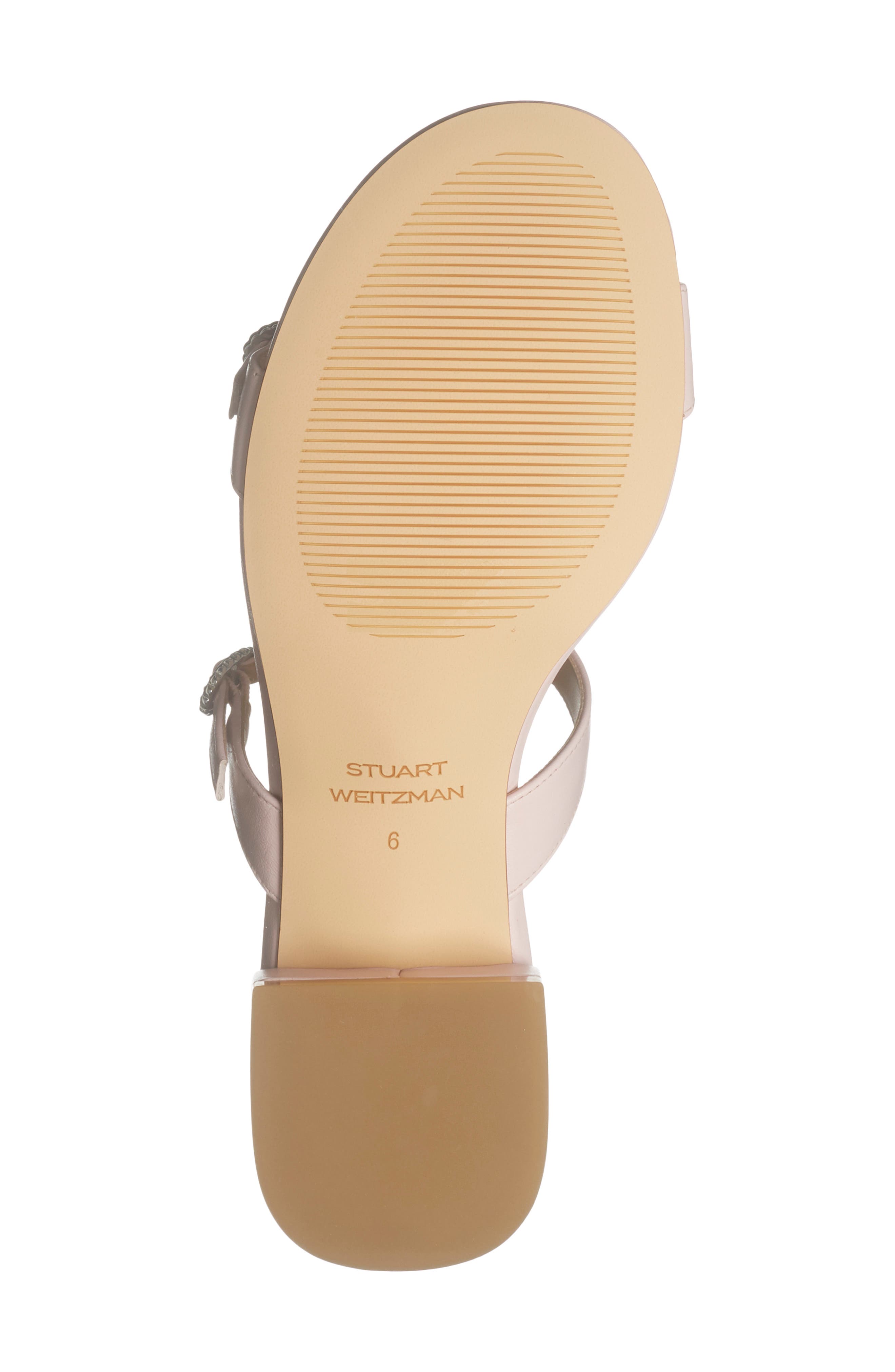 Ginger Crystal Slide Sandal, Alternate, color, LIGHT BLUSH