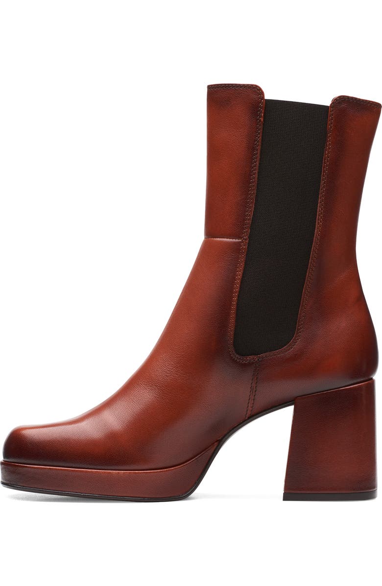 Clarks<sup>®</sup> Pique Up Platform Chelsea Boot, Alternate, color,
