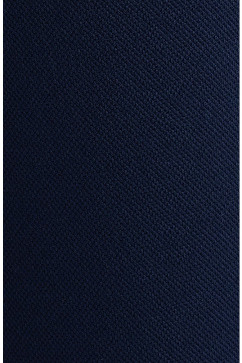 Cotton Blend Piqué Joggers, Alternate, color, NAVY BLUE