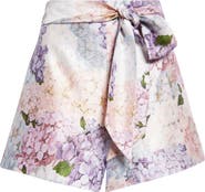 ショートパンツ ZIMMERMANN Silk blend shorts with floral print Zimmermann Silk shorts with floral print and pockets | The