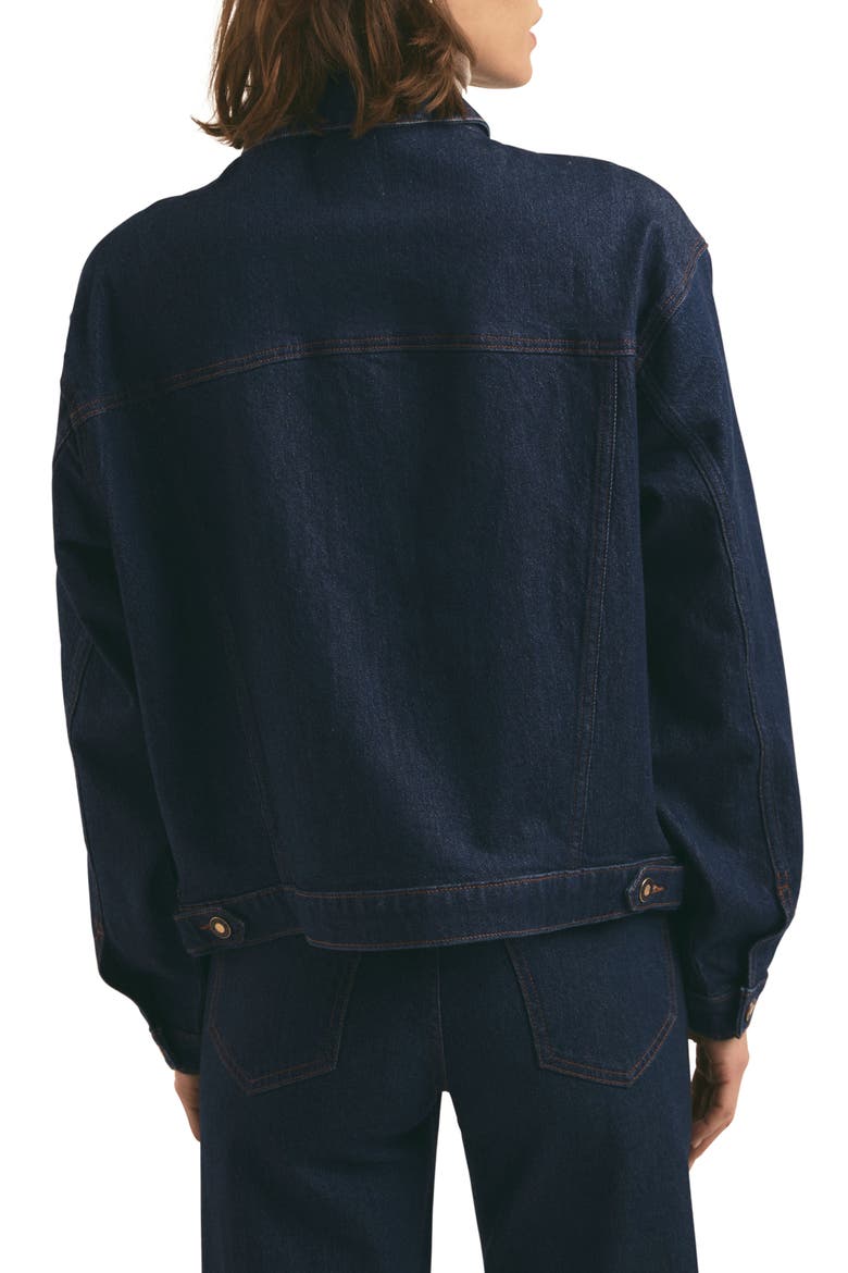 The Otto Denim Jacket, Alternate, color, PEPPER