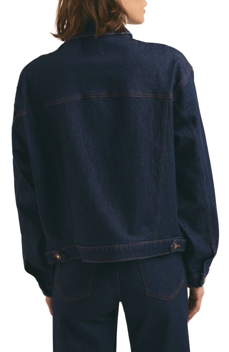 Favorite Daughter The Otto Denim Jacket, Alternate, color, Pepper