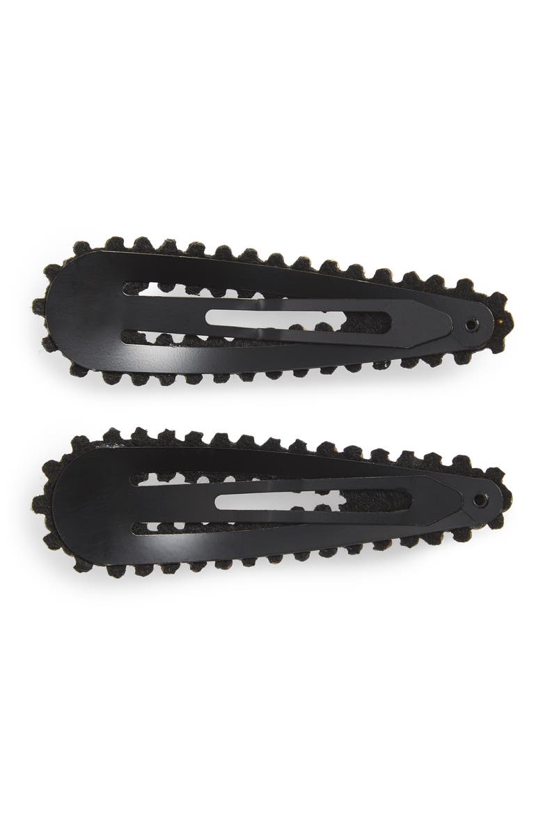 2-Pack Crystal Hair Clips, Alternate, color, CRY/BLKDIA