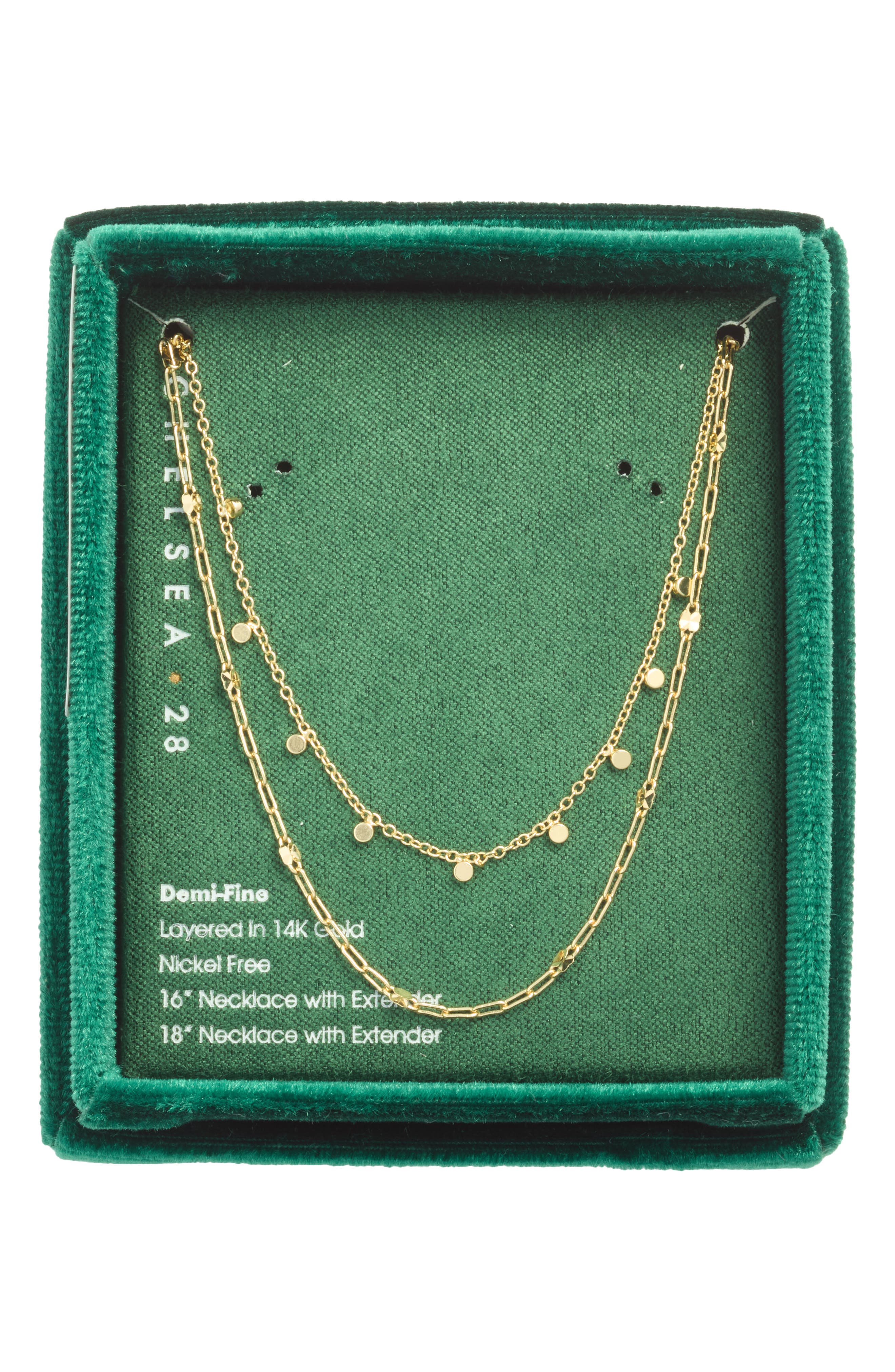 selected CLEAR- GOLD