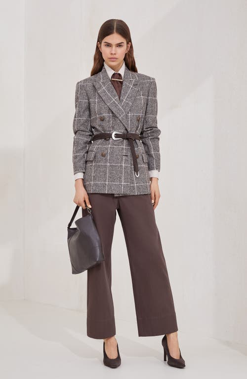 Brunello Cucinelli Cotton Moleskin Barrel Trousers