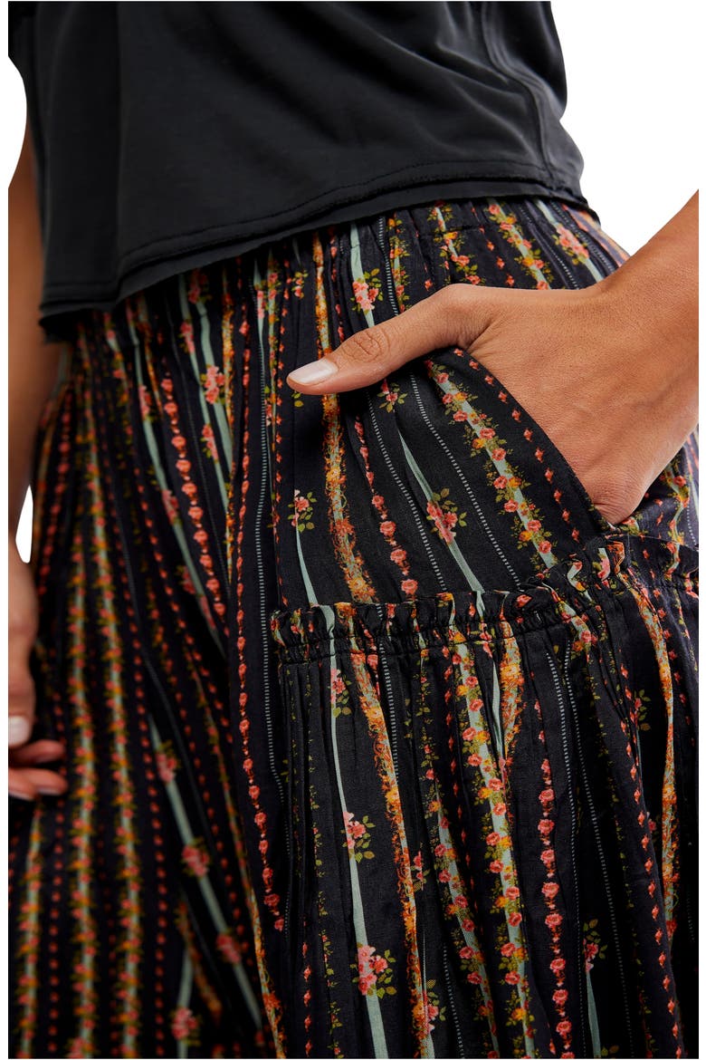 So Charming Wide Leg Pants, Alternate, color, CHARCOAL COMBO-DITSY