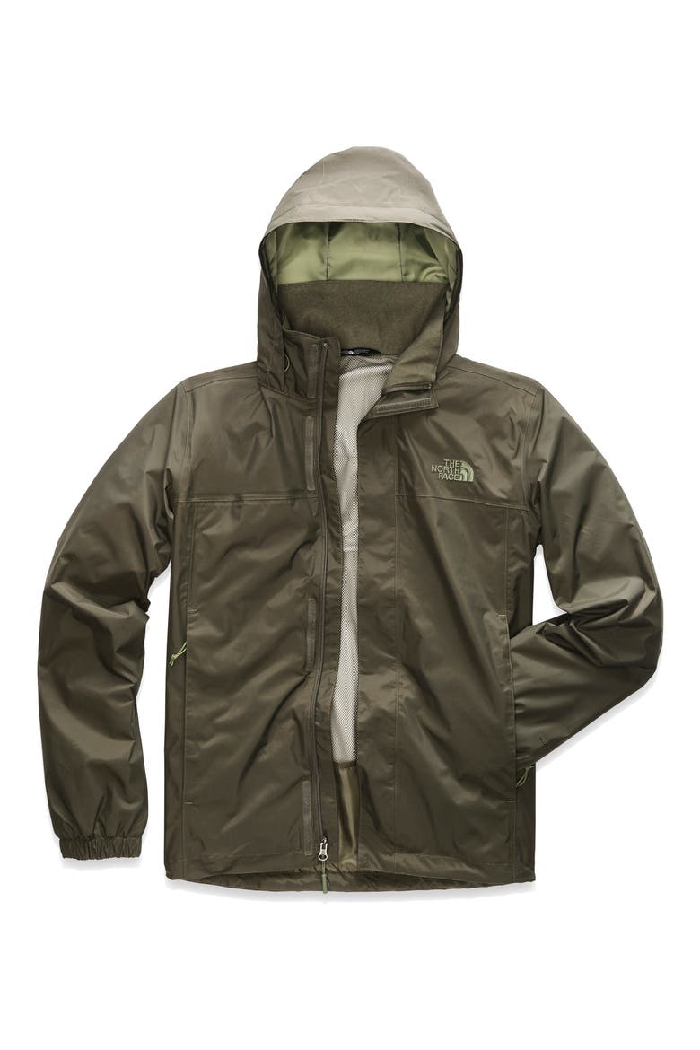 Resolve 2 Hooded Waterproof Jacket, Alternate, color, NEW TAUPE GREEN