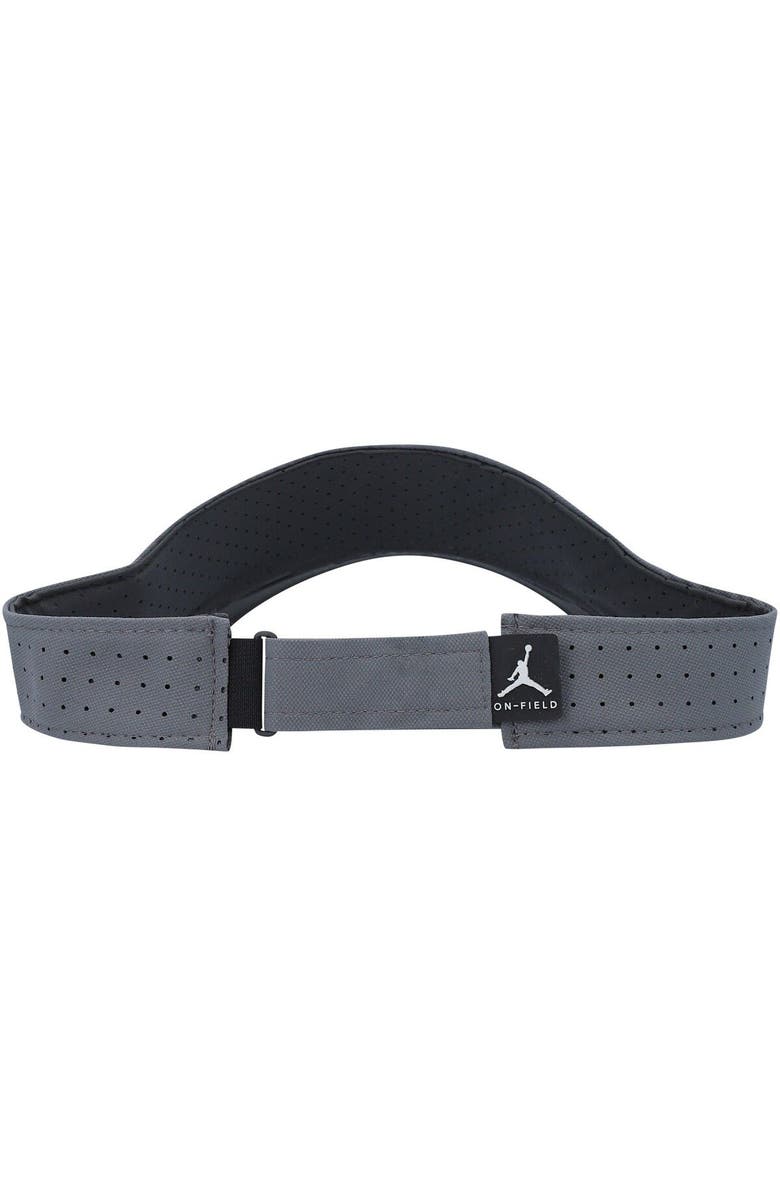 Jordan Brand Men's Jordan Brand Gray UCLA Bruins 2021 Sideline Performance Visor, Alternate, color, Gray