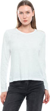 WILT Clothing Baby Fit Long Sleeve Shrunken Crew Top