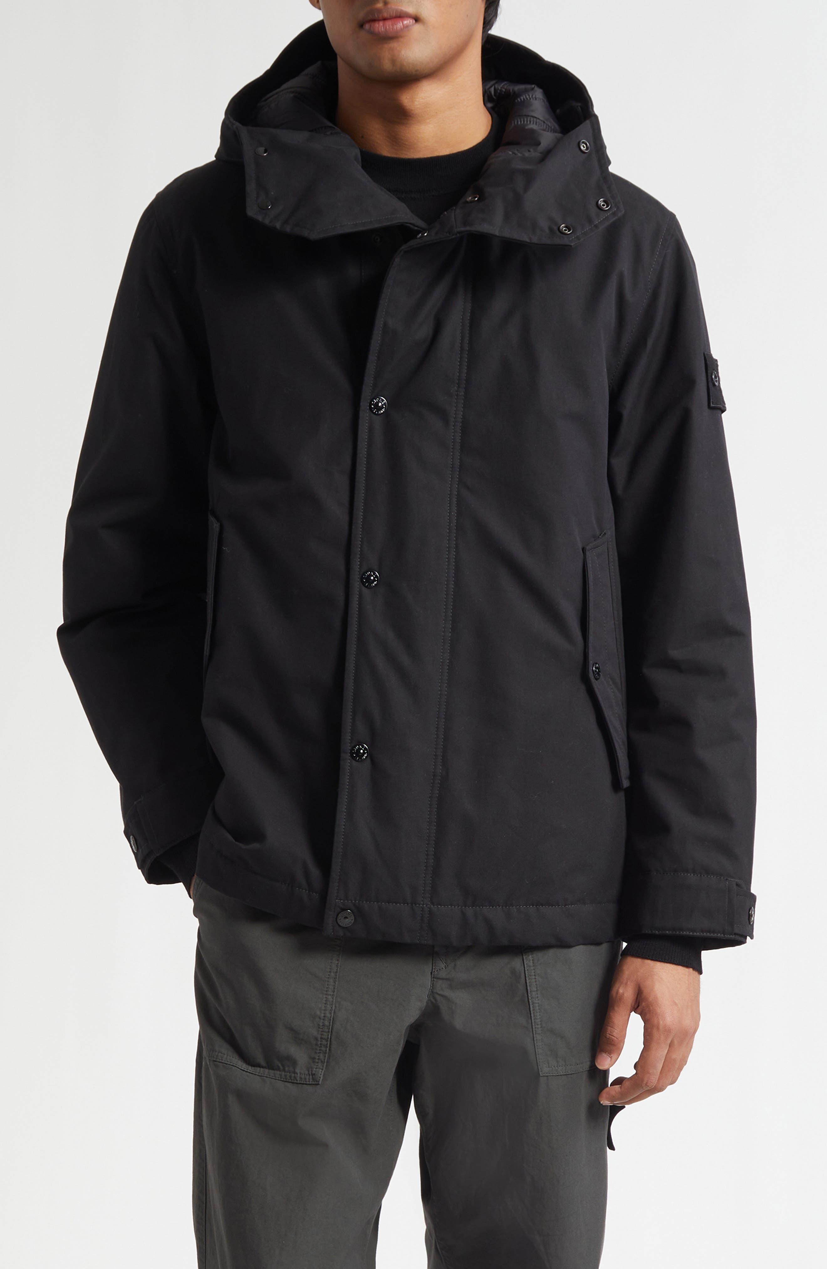 Ghost Cotton Hooded Field Jacket