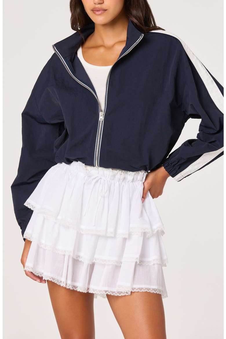 Teo Track Jacket, Alternate, color, NAVY