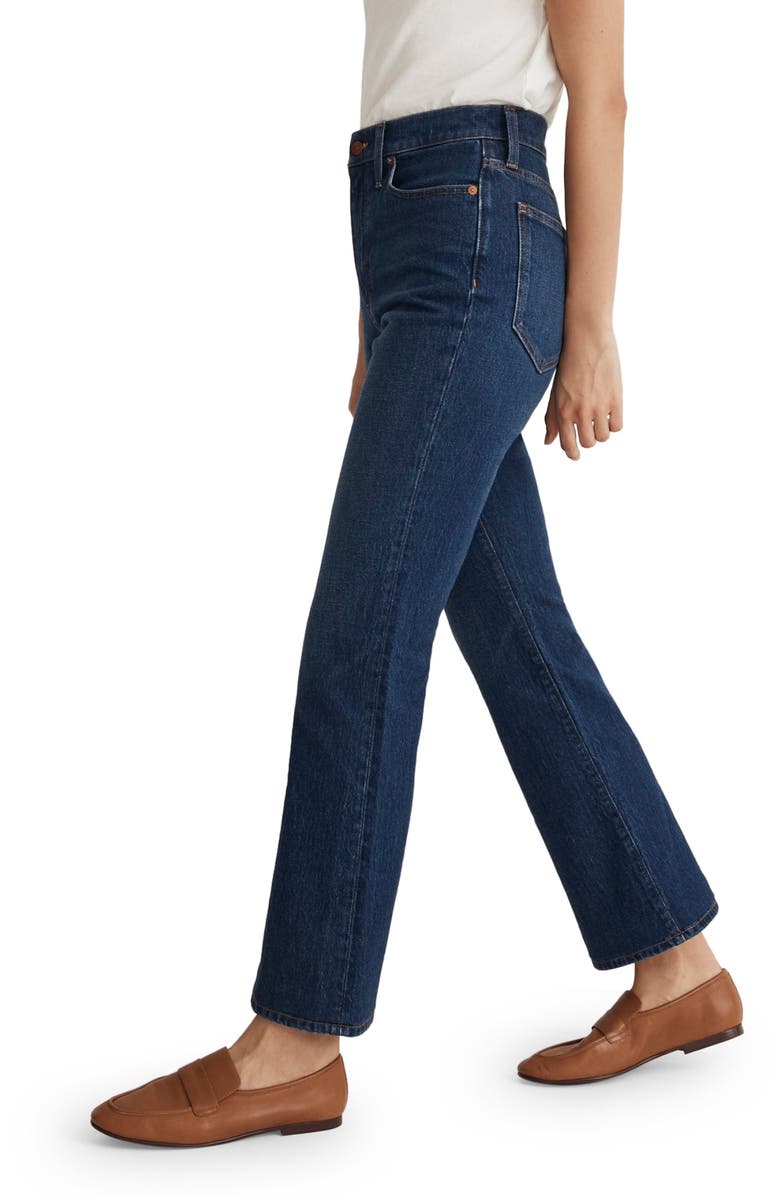 Madewell The Perfect Vintage High Waist Crop Flare Jeans, Alternate, color, 