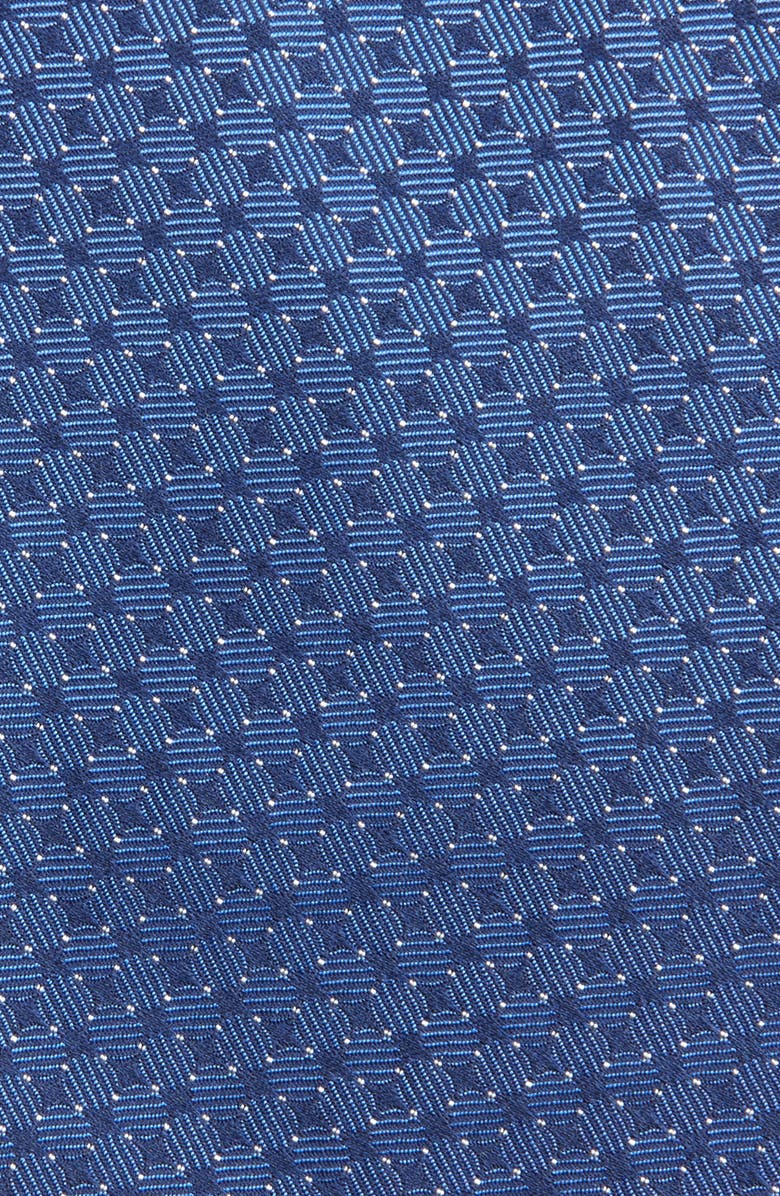 Ralph Lauren Purple Label Bond St. Geometric Silk Tie, Alternate, color, Blue