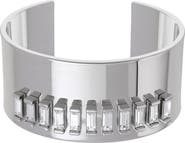 Reiss Lyra Linear Crystal Cuff Bracelet
