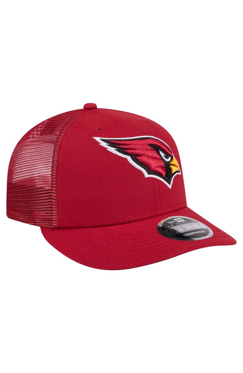 New Era Men's New Era Cardinal Arizona Cardinals Low Profile 9FIFTY Snapback Hat, Alternate, color, Cardinal