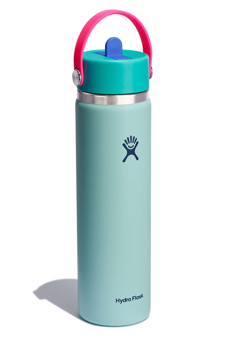 Remix 24-Ounce Wide Mouth Water Bottle with Flex Straw Cap (Limited Edition), Alternate, color, POLAR PLUNGE