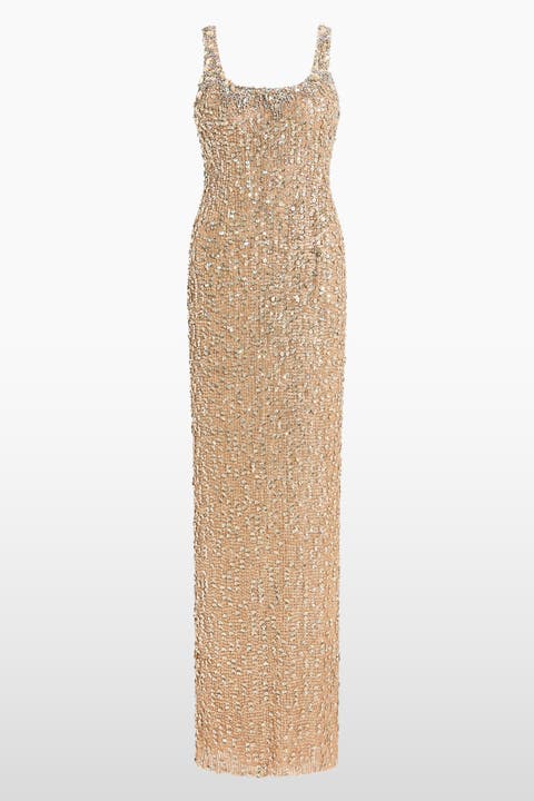 Tatianna Sequin-Embellished Maxi Dress